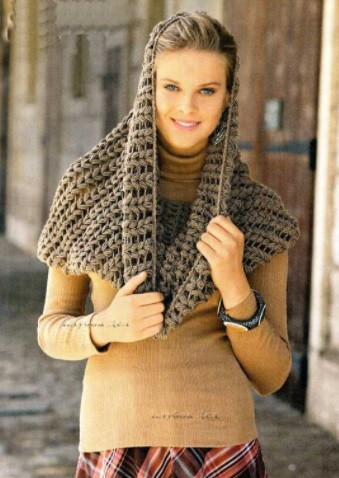 ​Crochet Cowl-Hood
