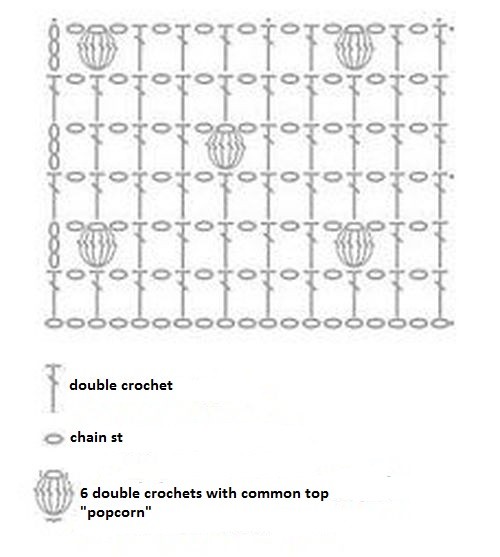 Crochet Net with Beads Crochet Net with Beads