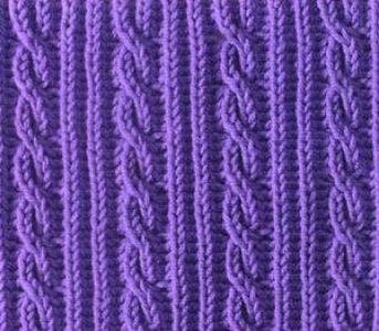 ​Fancy Knit Pattern with Cables