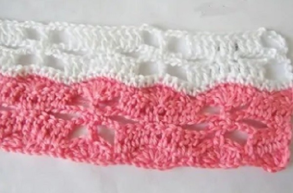 Helping our users. ​Crochet Blanket with Flowered Pattern.