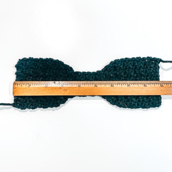 Helping our users. ​Crochet Bow Scrunch.