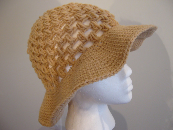 Complete Guide to Crocheting a Puff Stitch Hat with Brim Complete Guide to Crocheting a Puff Stitch Hat with Brim
