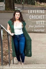 Inspiration. Crochet Vests.