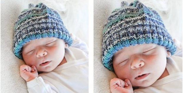 Inspiration. Knit Baby Hats.