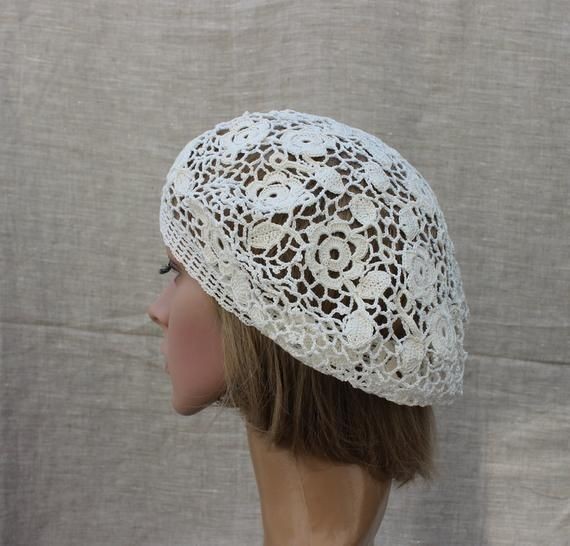 Inspiration. Summer Crochet Berets.