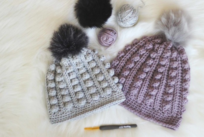 Helping our users. ​Crochet Bubble Beanie.