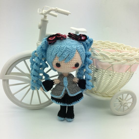 Inspiration. Amigurumi Anime Dolls.