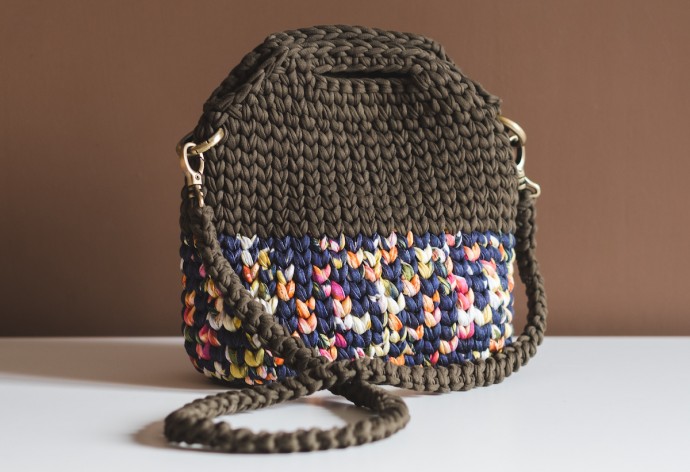 Inspiration. Knit and Crochet Bags.