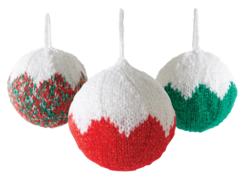 ​Knitted Christmas Balls Ornament