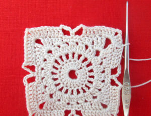 ​Square Crochet Napkin