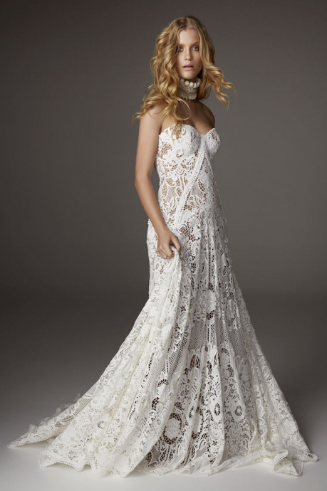 Inspiration. Crochet Wedding Dress.