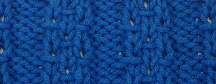 ​Knit Woven Rib Pattern