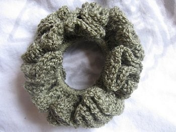 Inspiration. Crochet Scrunches.