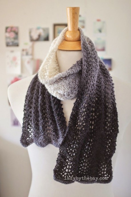 Inspiration. Ombre Scarves.