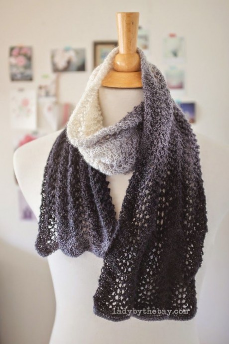 Inspiration. Ombre Scarves.