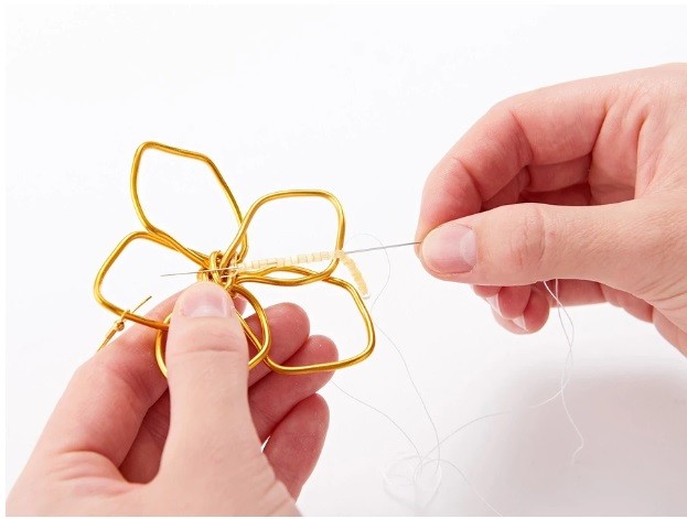 ​Wire Flowers Earrings