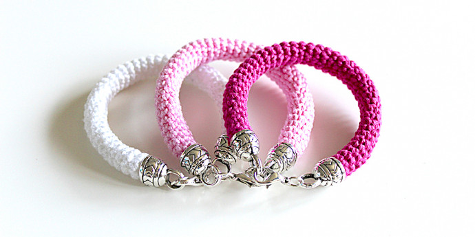 Inspiration. Crochet Bracelets.