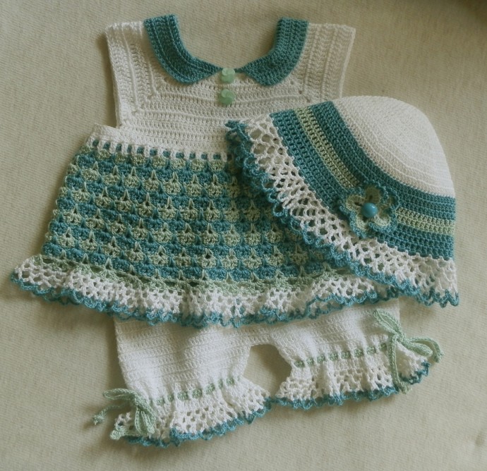 Inspiration. Crochet Dresses for Girls.