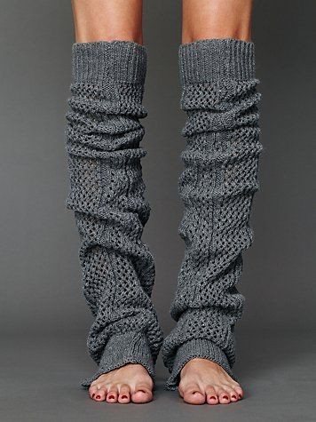 Inspiration. Crochet Leg-Warmers.