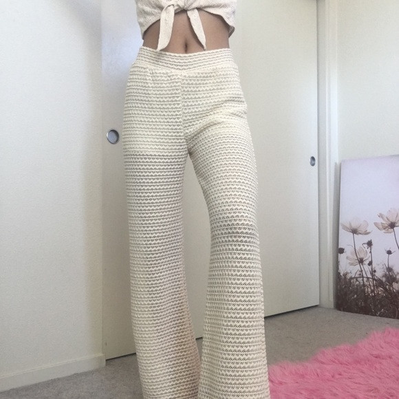 Inspiration. Crochet Pants.