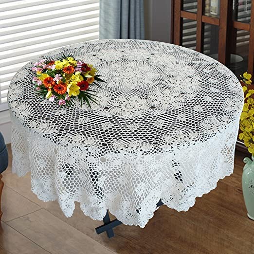 Inspiration. Crochet Table Cloths.