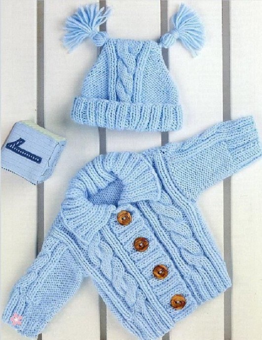 Inspiration. Knit Baby Boy Jackets.