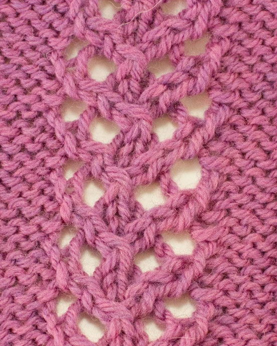 ​Lace Rib Knit Pattern