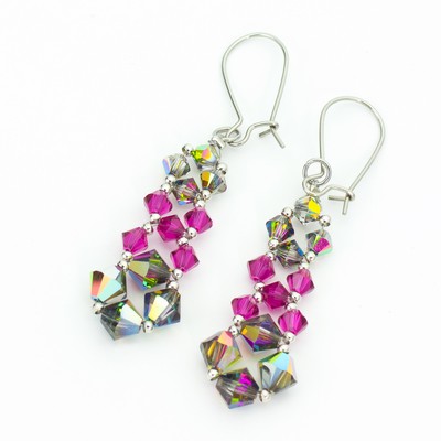 Long Beads Earrings Long Beads Earrings