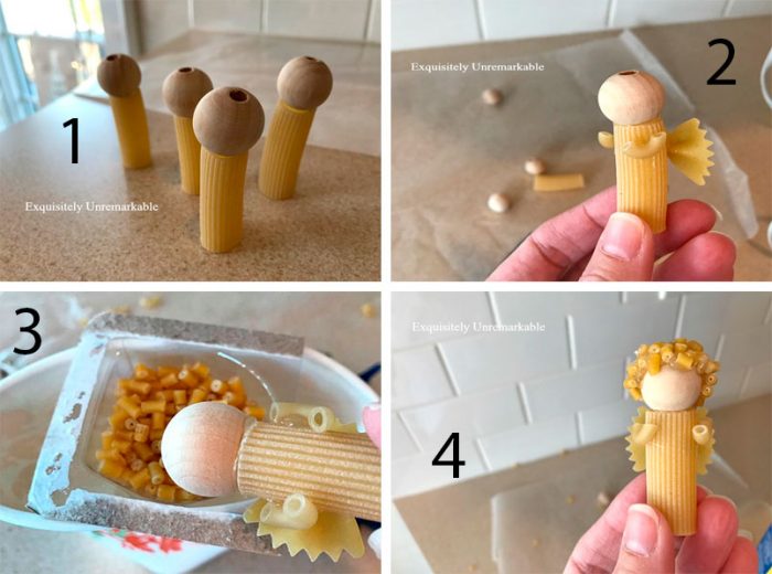 Create Your Own Unique Macaroni Angel with Simple Materials Create Your Own Unique Macaroni Angel with Simple Materials