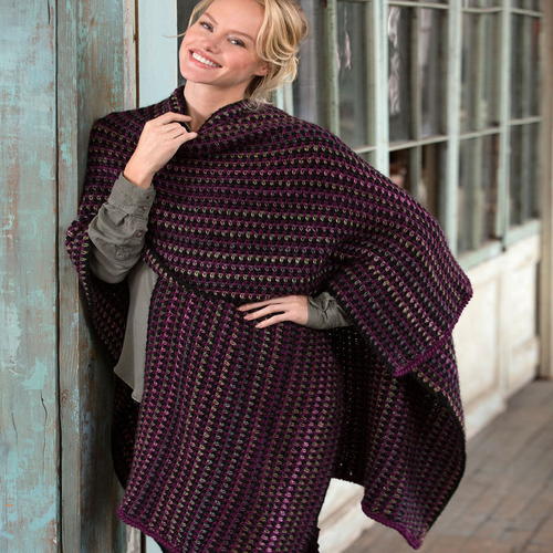 Ruana Crochet Wrap Ruana Crochet Wrap