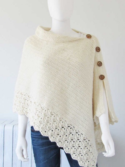 ​Crochet Shawl-Sweater