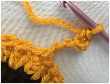 Helping our users. ​Crochet Sunflowers Afghan.