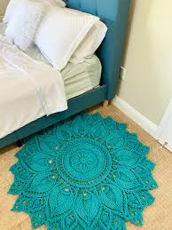 Inspiration. Crochet Bedroom Rugs.