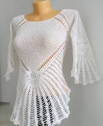 Inspiration. Crochet Blouses.