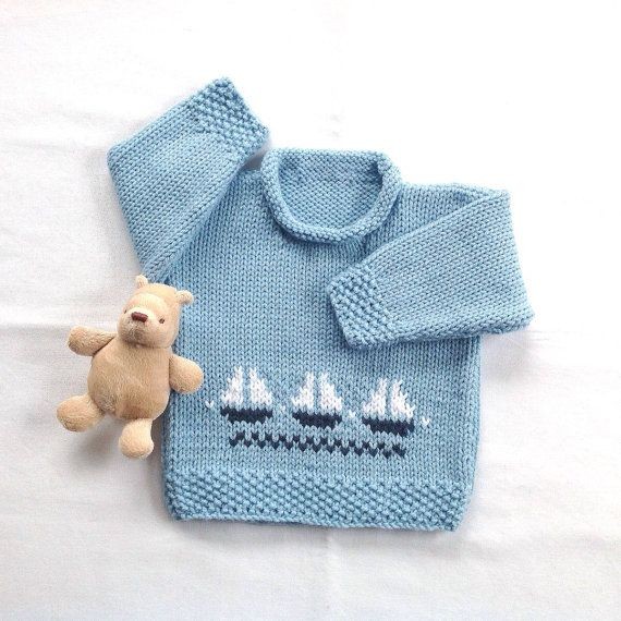 Inspiration. Knit Baby Boy Sweaters.