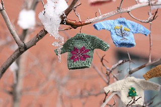 ​Tiny Sweater Christmas Tree Decoration