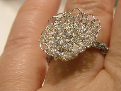 Wire Crochet Ring Wire Crochet Ring