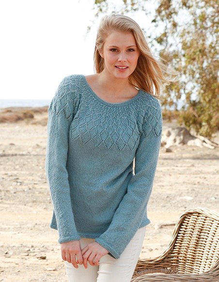 Turquoise Knit Sweater – FREE CROCHET PATTERN — Craftorator
