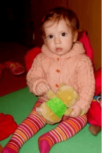 Cardigan with Hood For Baby Girl Cardigan with Hood For Baby Girl