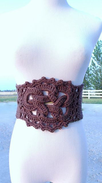 Inspiration. Crochet Belts.