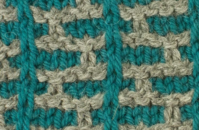 ​Knit Sliding Block Pattern