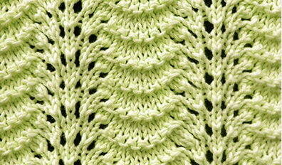 Old Shale Knit Stitch Old Shale Knit Stitch