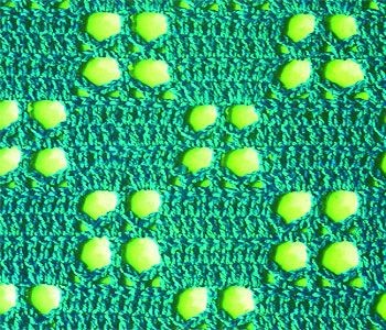 Relief Crochet Squares with Holes Relief Crochet Squares with Holes