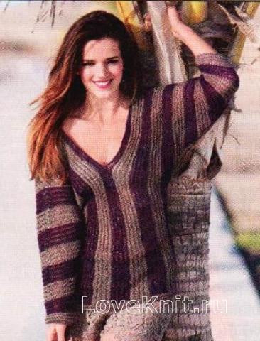 Complete Guide to Knitting a Stylish Pullover with Grey and Purple Cotton Yarn Complete Guide to Knitting a Stylish Pullover with Grey and Purple Cotton Yarn