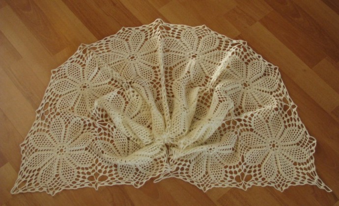 ​Crochet Clematis Shawl