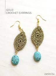 Inspiration. Crochet Earrings.