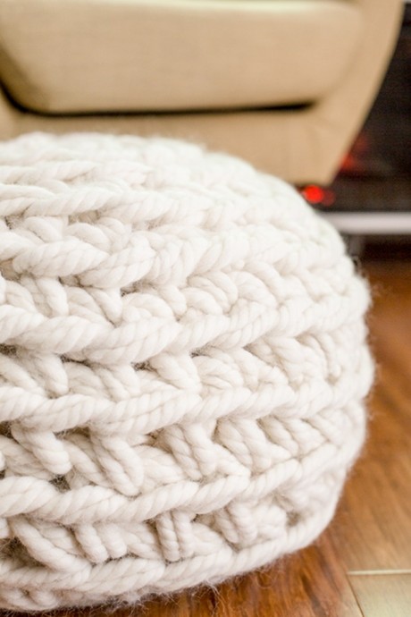 Inspiration. Crochet Poufs.