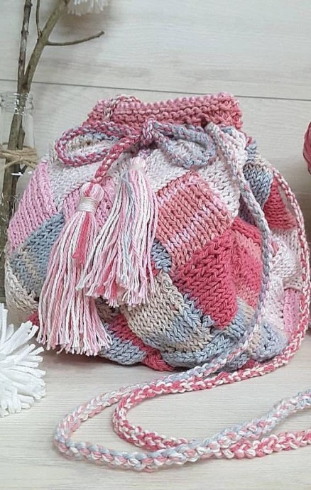 Inspiration. Knit and Crochet Bags.