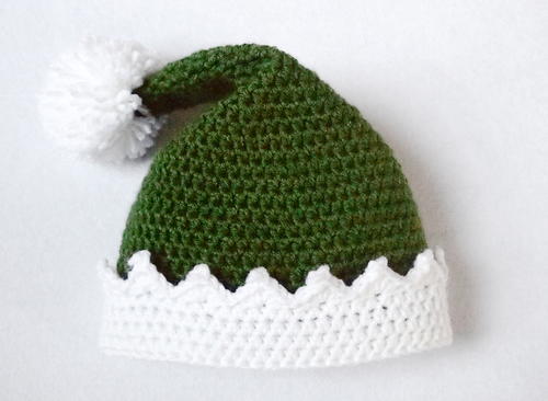 ​Little Helper Crochet Elf Hat