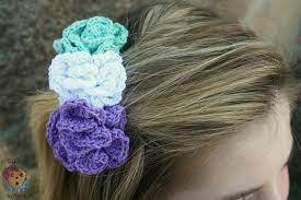 Inspiration. Crochet Hair Accessories.